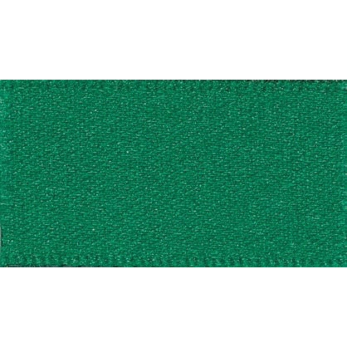 Double Faced Satin Ribbon Hunter Green: 25mm wide. Price per metre.