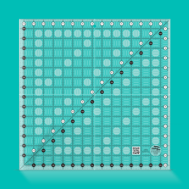 Creative Grids Non slip: 15½" x 15½" Square Quilt Ruler