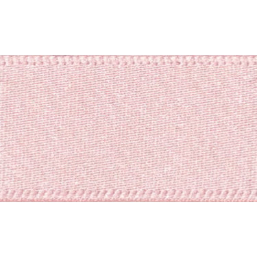 Double Faced Satin Ribbon Pink Azalea: 10mm wide. Price per metre.