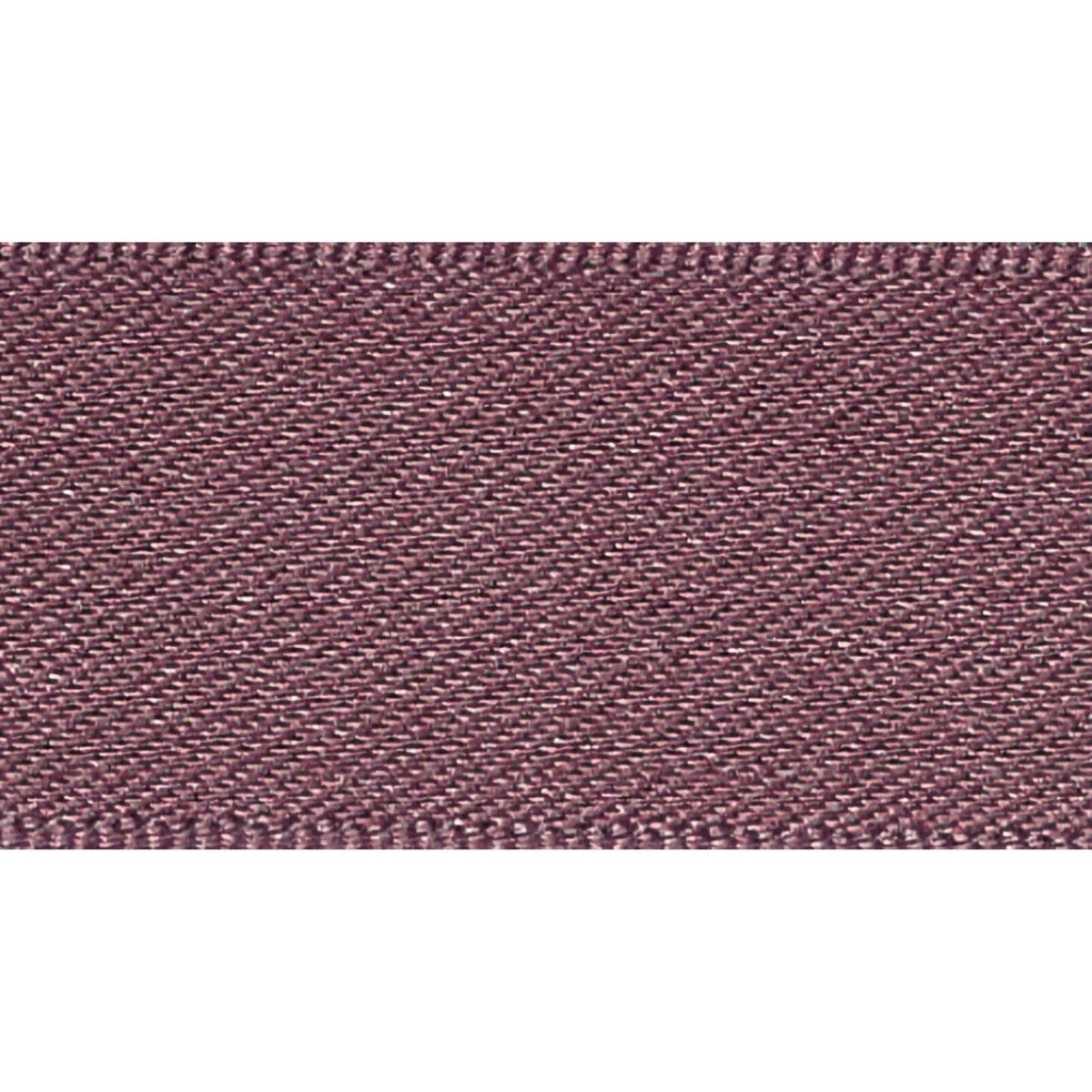 Double Faced Satin Ribbon Grape purple: 7mm wide. Price per metre.