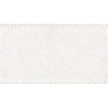 Double Faced Satin Ribbon: Bridal white: 3mm wide. Price per metre.