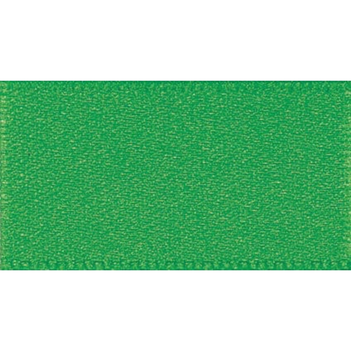 Double Faced Satin Ribbon Emerald Green: 15mm wide. Price per metre.