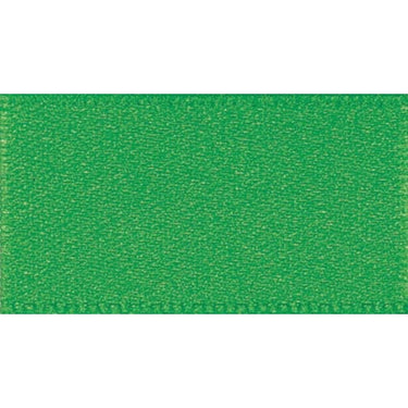 Double Faced Satin Ribbon Emerald Green: 15mm wide. Price per metre.