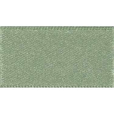 Double Faced Satin Ribbon Khaki Green: 10mm Wide. Price per metre.