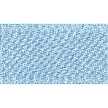 Double Faced Satin Ribbon Cornflower Blue: 10mm wide. Price per metre.