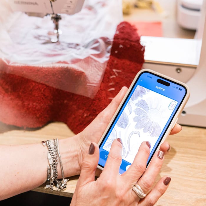 WiFi Connectivity and BERNINA Stitchout App