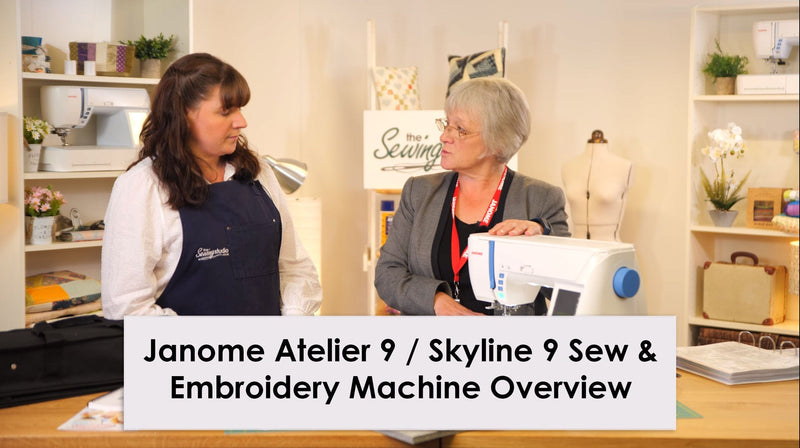 Janome Atelier 9 Sewing & Embroidery Machine Overview