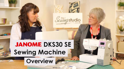 Janome DKS30 Sewing Machine Overview
