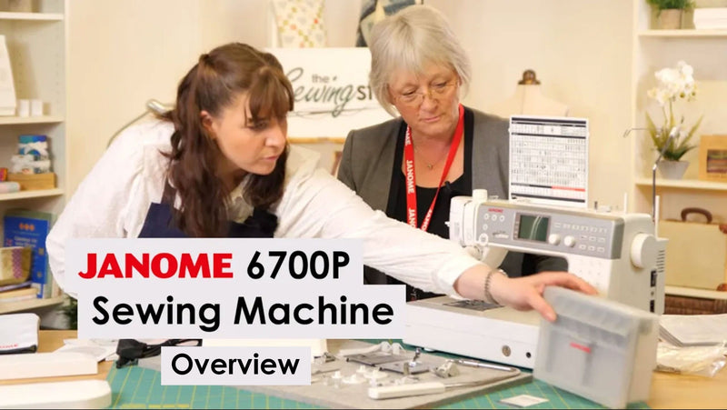 Janome 6700p Sewing Machine Overview