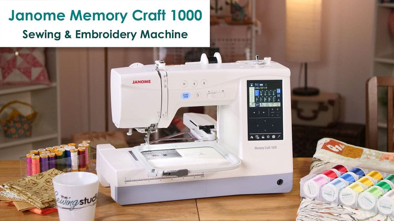 Janome MC1000 Sewing & Embroidery Machine Review