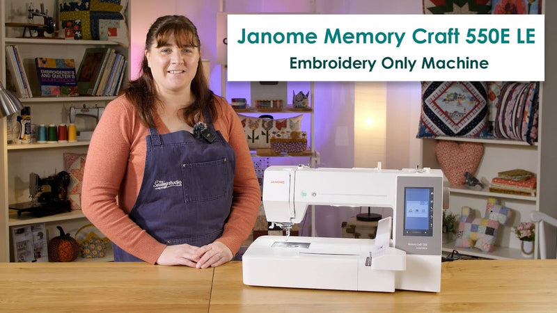 Janome 550E LE Embroidery Machine Review