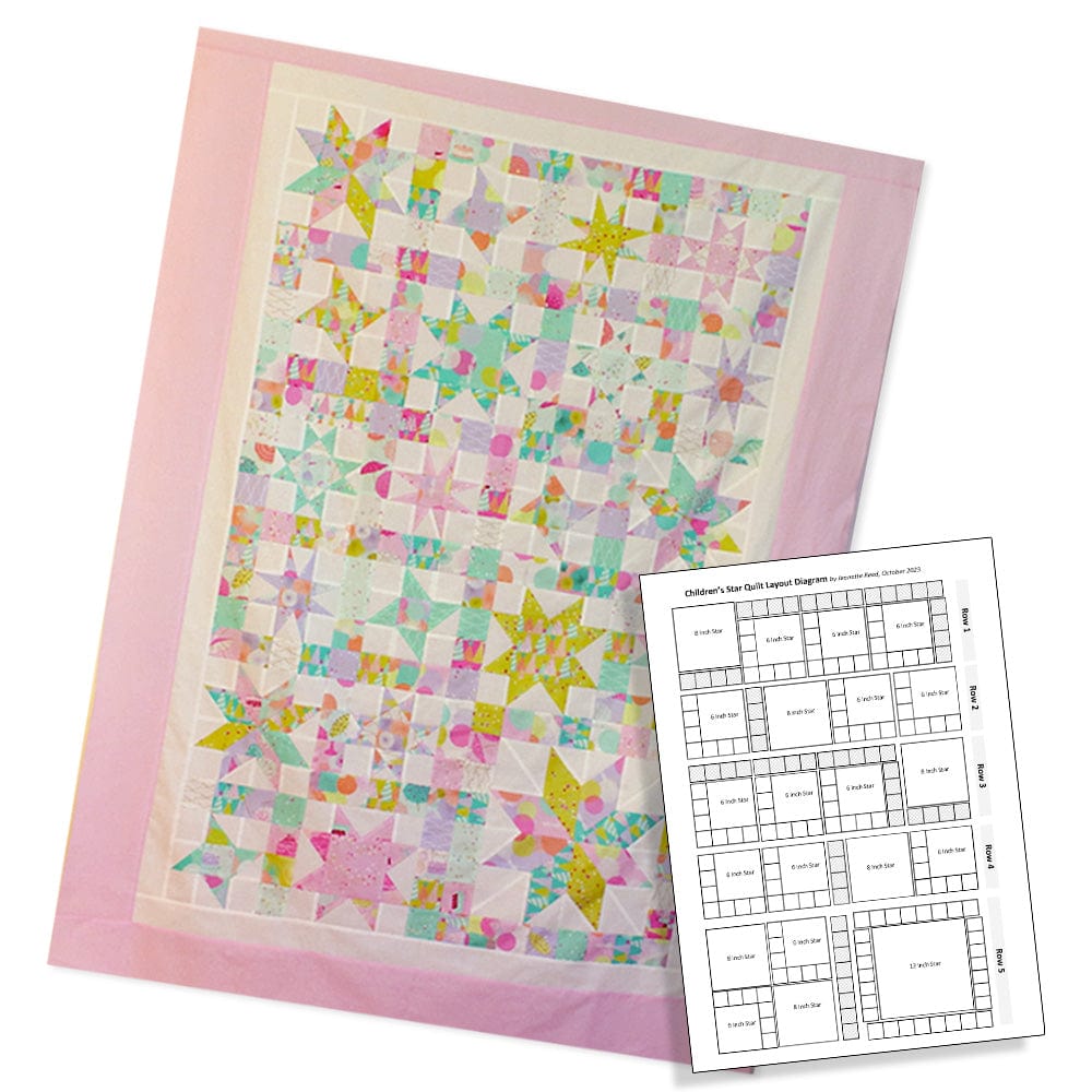 Free Pattern: Jeanette's Star Quilt