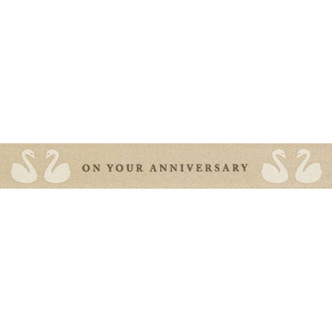 On Your Anniversary Ribbon: 15mm Wide