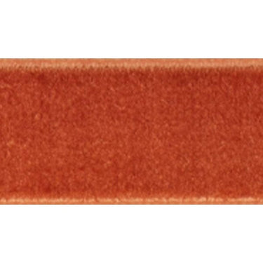Velvet Ribbon Reel: 5m x 15mm: Dark Orange