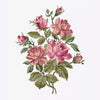 Free Pattern: Pink Roses Bouquet (Cross Stitch)