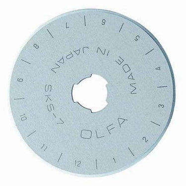 45mm Olfa replacement rotary cutter blade: 1 pack