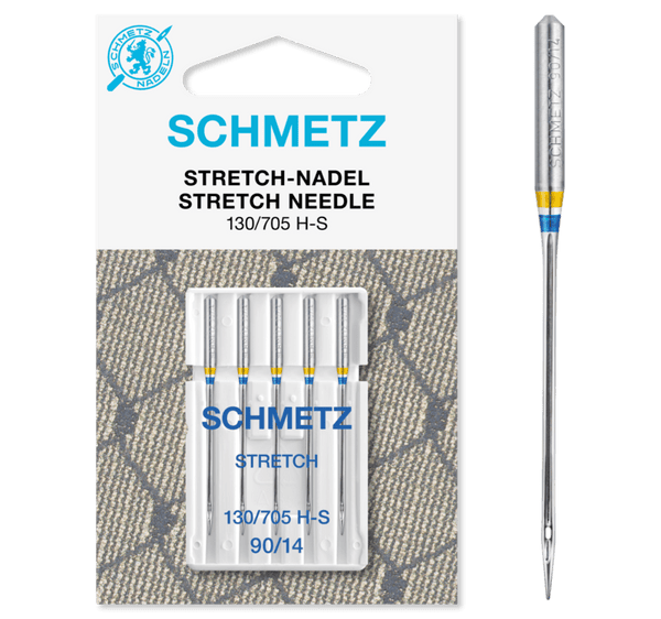 Schmetz Sewing Machine Needles Stretch Size 90/14 Pack of 5