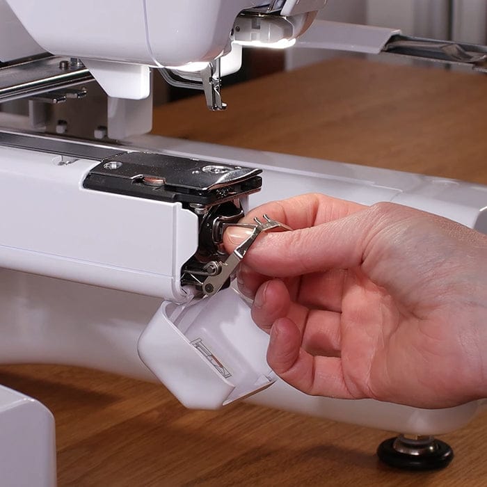 Front-Loading Vertical Bobbin System