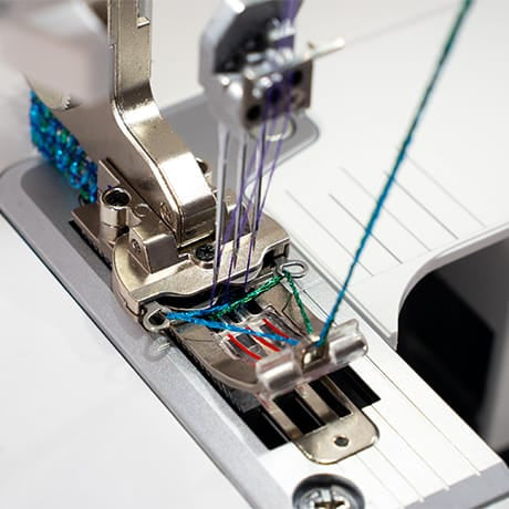 The Swing Foot and Dual Wiper System