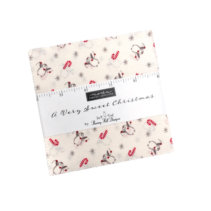 A Very Sweet Christmas Fabric Pre Cuts Moda A Very Sweet Christmas Charm Pack - The Sewing Studio