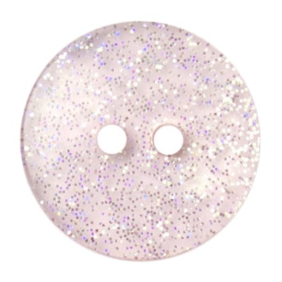 ABC Buttons Buttons Mauve Glitter Button 18mm  - The Sewing Studio