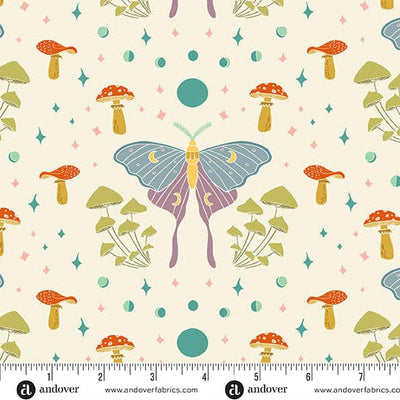 Moonlit Moths Cream 10024L