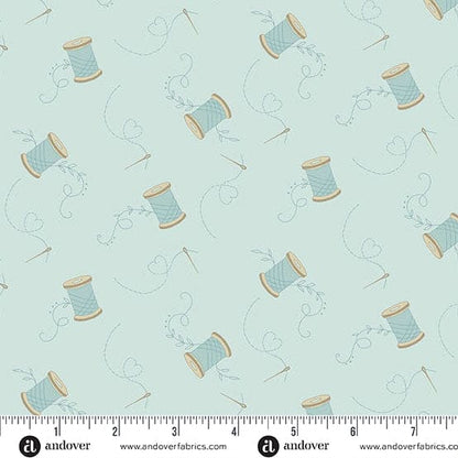 Andover Fabric Andover Fabric Sewing Bird By Laundry Basket Quilts  - The Sewing Studio