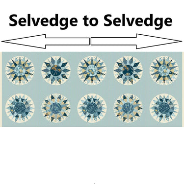 Andover Fabric Panels & Labels Andover Fabric Beach House Marine Compass Panel  - The Sewing Studio for sale UK - The Sewing Studio