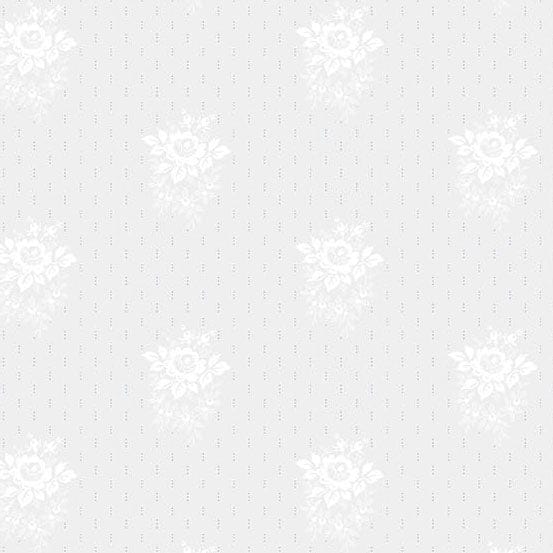 White Blender Andover Fabric Makower Simply Light - The Sewing Studio