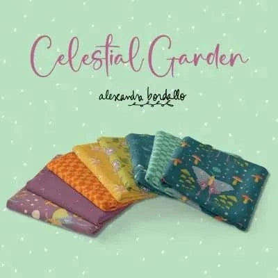 Andover Fabric Pre Cuts Andover Fabric Celestial Garden Fat Quarter Bundle 24 Piece  - The Sewing Studio