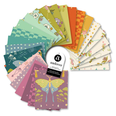 Andover Fabric Pre Cuts Andover Fabric Celestial Garden Fat Quarter Bundle 24 Piece  - The Sewing Studio for sale UK - The Sewing Studio