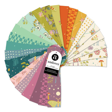Andover Fabric Pre Cuts Andover Fabric Celestial Garden Strip Roll  - The Sewing Studio for sale UK - The Sewing Studio