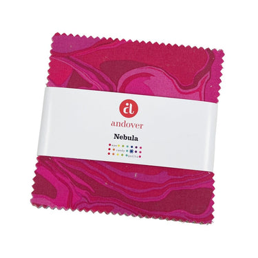Andover Fabric Pre Cuts Andover Fabric Nebula 5 Inch Square Pack  - The Sewing Studio for sale UK - The Sewing Studio