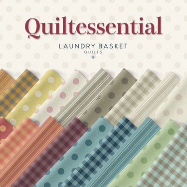 Andover Fabric Pre Cuts Andover Fabric Quiltessential by Laundry Basket Quilts 10 Inch Square Pack  - The Sewing Studio for sale UK - The Sewing Studio