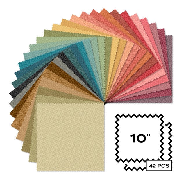 Andover Fabric Pre Cuts Andover Fabric Square Dance 10" Square Pack  - The Sewing Studio
