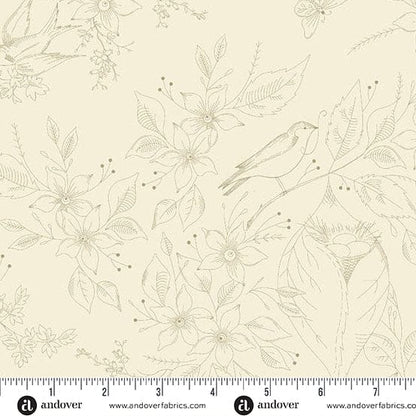 Andover Fabric Andover Fabric Sewing Bird By Laundry Basket Quilts  - The Sewing Studio