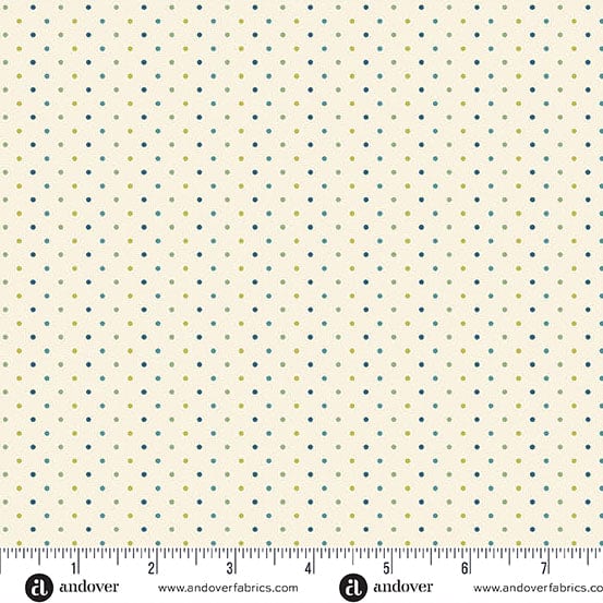 Andover Fabric Andover Fabric Poppy Seeds  - The Sewing Studio