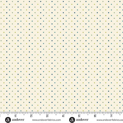 Andover Fabric Andover Fabric Poppy Seeds  - The Sewing Studio