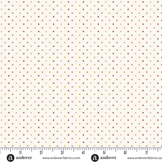 Andover Fabric Andover Fabric Poppy Seeds  - The Sewing Studio