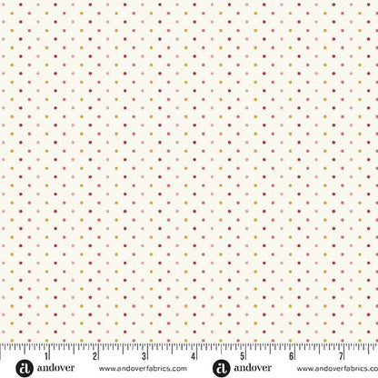 Andover Fabric Andover Fabric Poppy Seeds  - The Sewing Studio