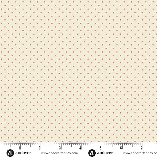 Andover Fabric Andover Fabric Poppy Seeds  - The Sewing Studio