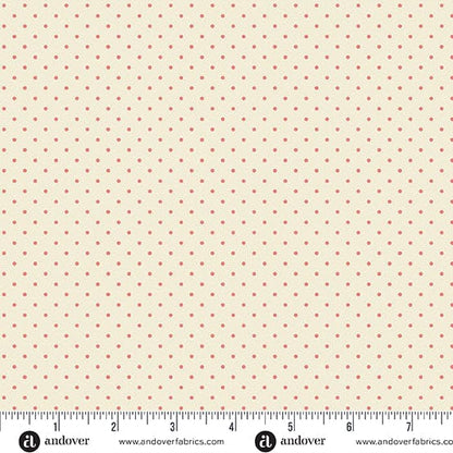 Andover Fabric Andover Fabric Poppy Seeds  - The Sewing Studio