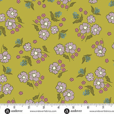 Stellar Blooms Vintage Green 10025V