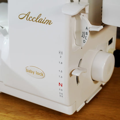 baby lock Overlocker baby lock Acclaim Overlocker Ex Display  - The Sewing Studio