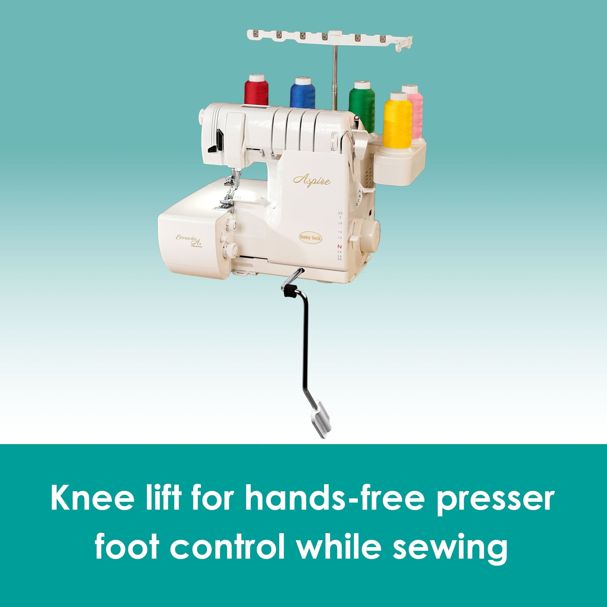 baby lock Sewing Machines baby lock Aspire Coverlock Machine  - The Sewing Studio