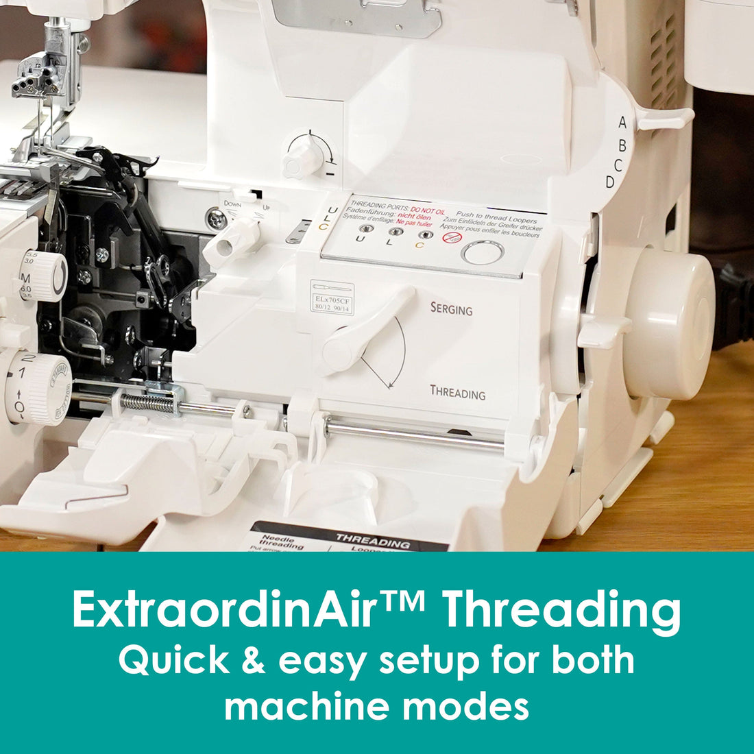 baby lock Sewing Machines baby lock Aspire Coverlock Machine  - The Sewing Studio