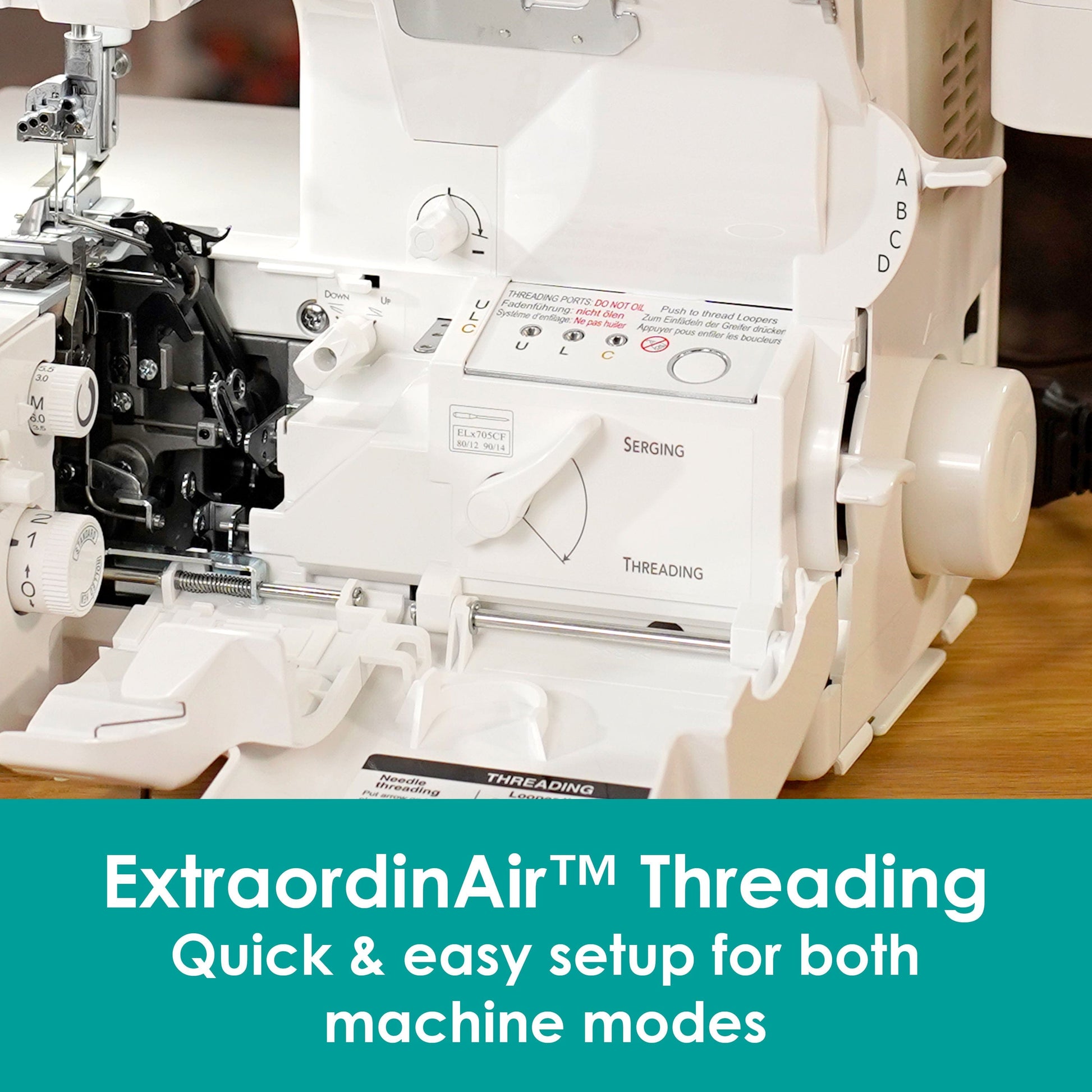 baby lock Sewing Machines baby lock Aspire Coverlock Machine  - The Sewing Studio