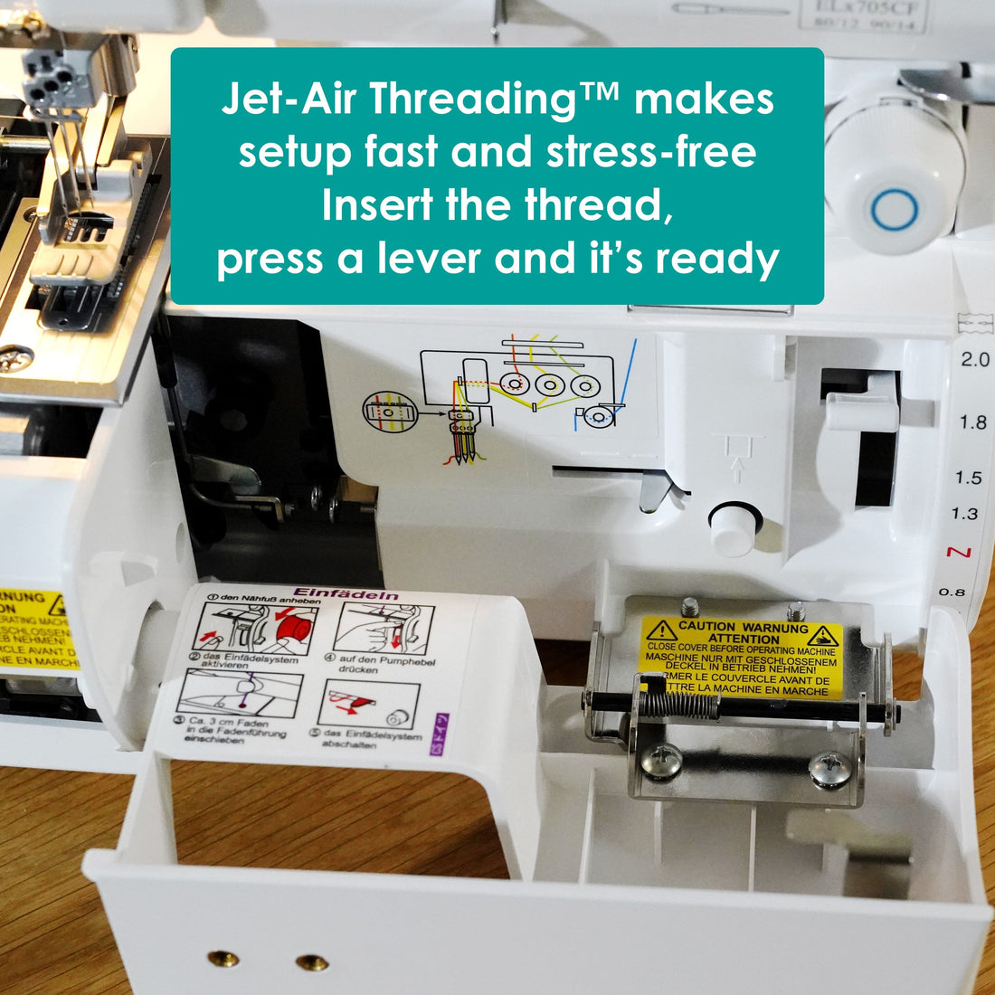 baby lock Sewing Machines baby lock Cover Stitch Machine  - The Sewing Studio