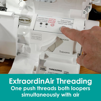 baby lock Sewing Machines baby lock Enlighten Overlocker  - The Sewing Studio