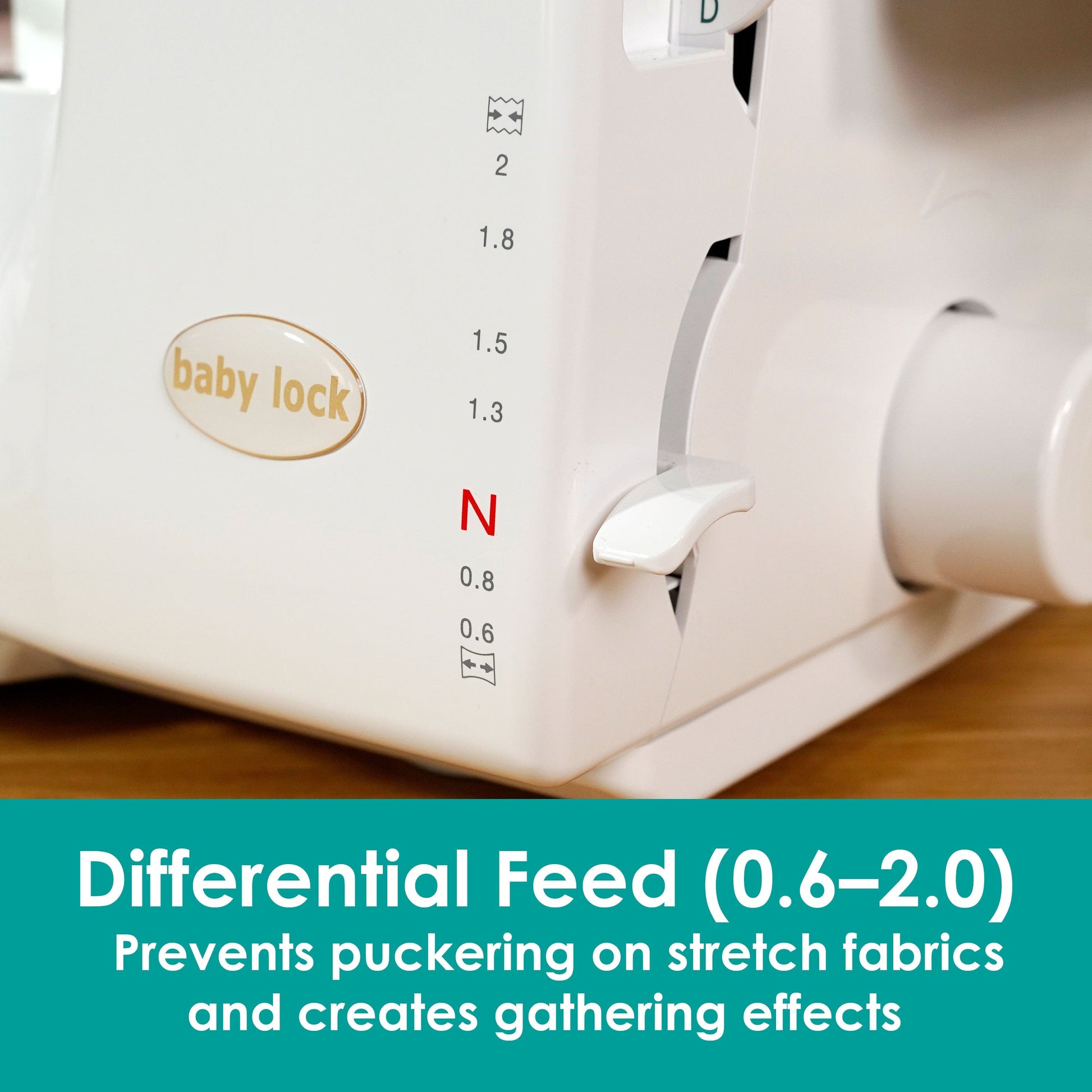 baby lock Sewing Machines baby lock Enlighten Overlocker  - The Sewing Studio